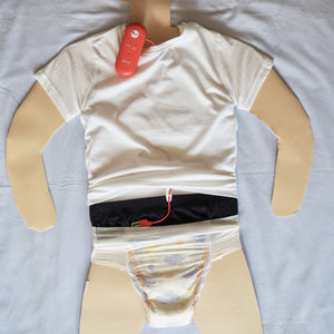 iDry Bed Wetting Alarm - loudest + one mat pad + underpants sensor + DVD bedwetting